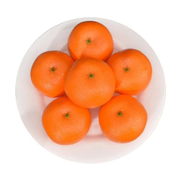 Lot de 6 fausses oranges