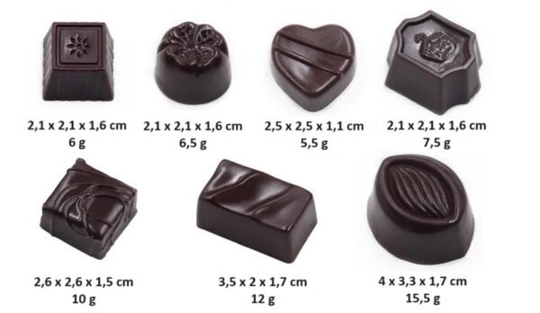 Lot de 7 faux chocolats - Image 5